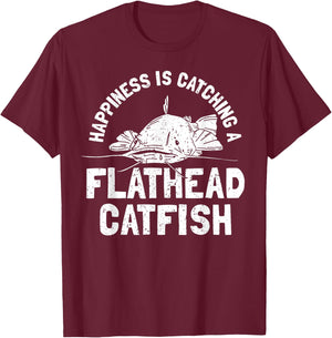 Flathead catfish - Catfish Fishing Fish For Catfish T-Shirt - T-Shirt | Maroon