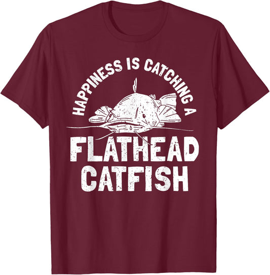 Flathead catfish - Catfish Fishing Fish For Catfish T-Shirt - T-Shirt | Maroon