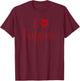 I Love Transylvania - Halloween Vampire T-Shirt - T-Shirt | Maroon