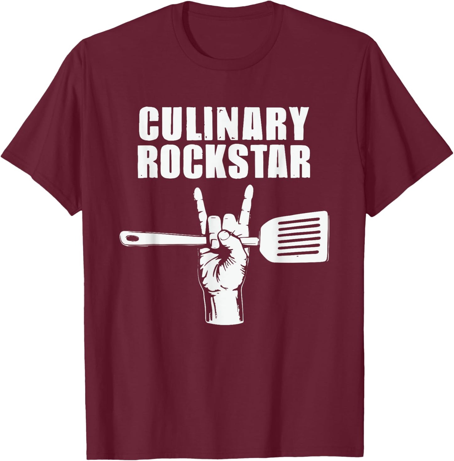 Funny Culinary Chef Cooking Cook Chef Culinary Kitchen T-Shirt - T-Shirt | Maroon