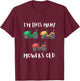 Kids I'm This Many Mowers Old - mower 3rd Birthday Mowing 3 Years T-Shirt - T-Shirt | Maroon