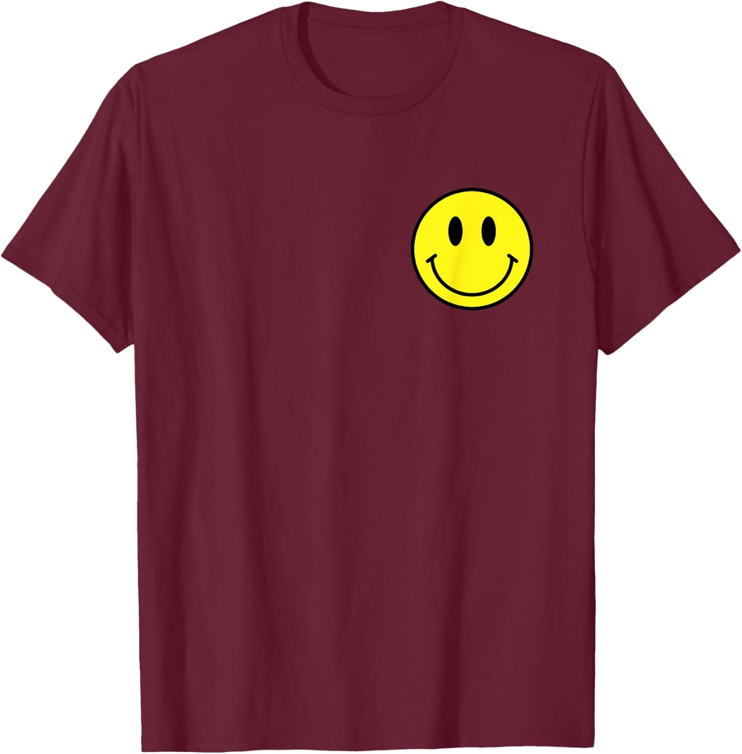 Techno Acid House Music, Have A Nice Trip, Double Side Print T-Shirt - T-Shirt | Maroon
