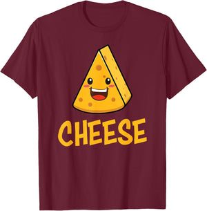 Ham & Cheese Matching Couple Halloween Best Friends T-Shirt - T-Shirt | Maroon