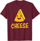 Ham & Cheese Matching Couple Halloween Best Friends T-Shirt - T-Shirt | Maroon
