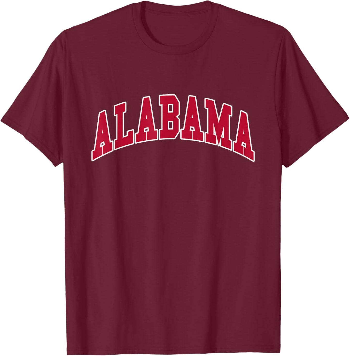 ALABAMA - Throwback Design - Classic T-Shirt - T-Shirt | Maroon