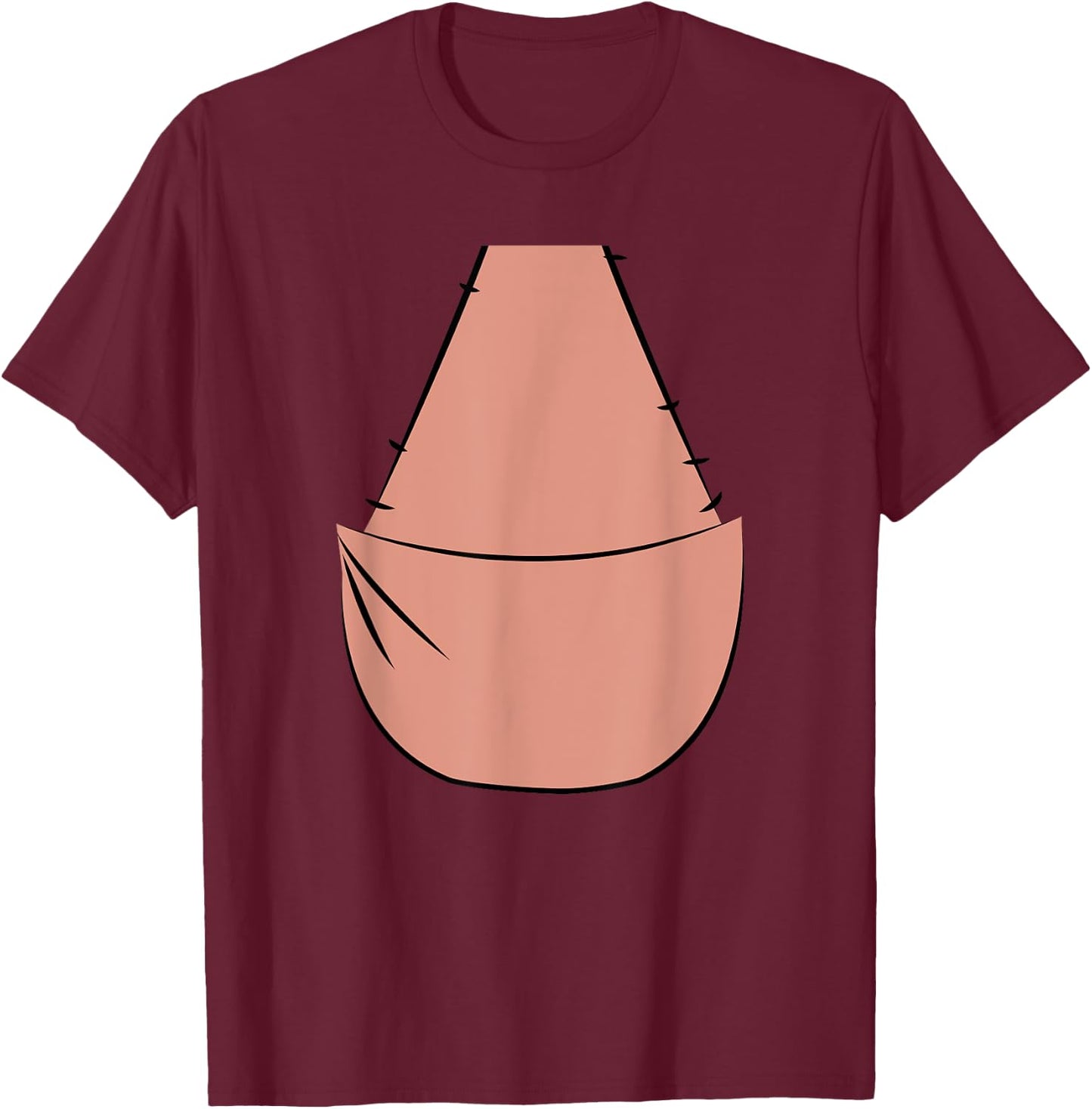 Kanga Easy Costume T-Shirt - T-Shirt | Maroon