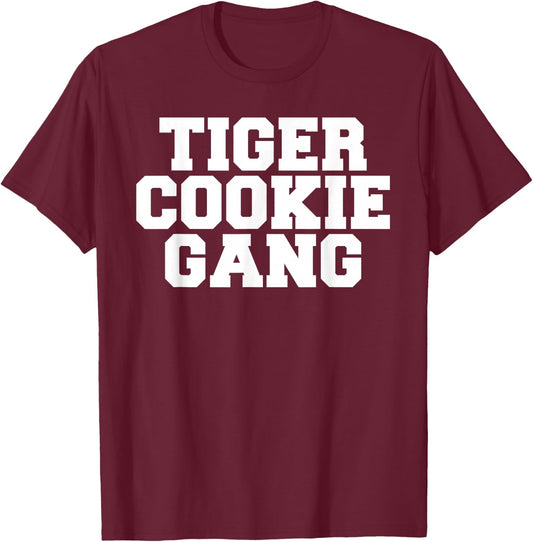 Tiger Cookie Gang Tahlequah Orange T-Shirt - T-Shirt | Maroon