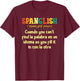 Spanglish Mexico Mexican Spanish Teacher T-Shirt - T-Shirt | Maroon