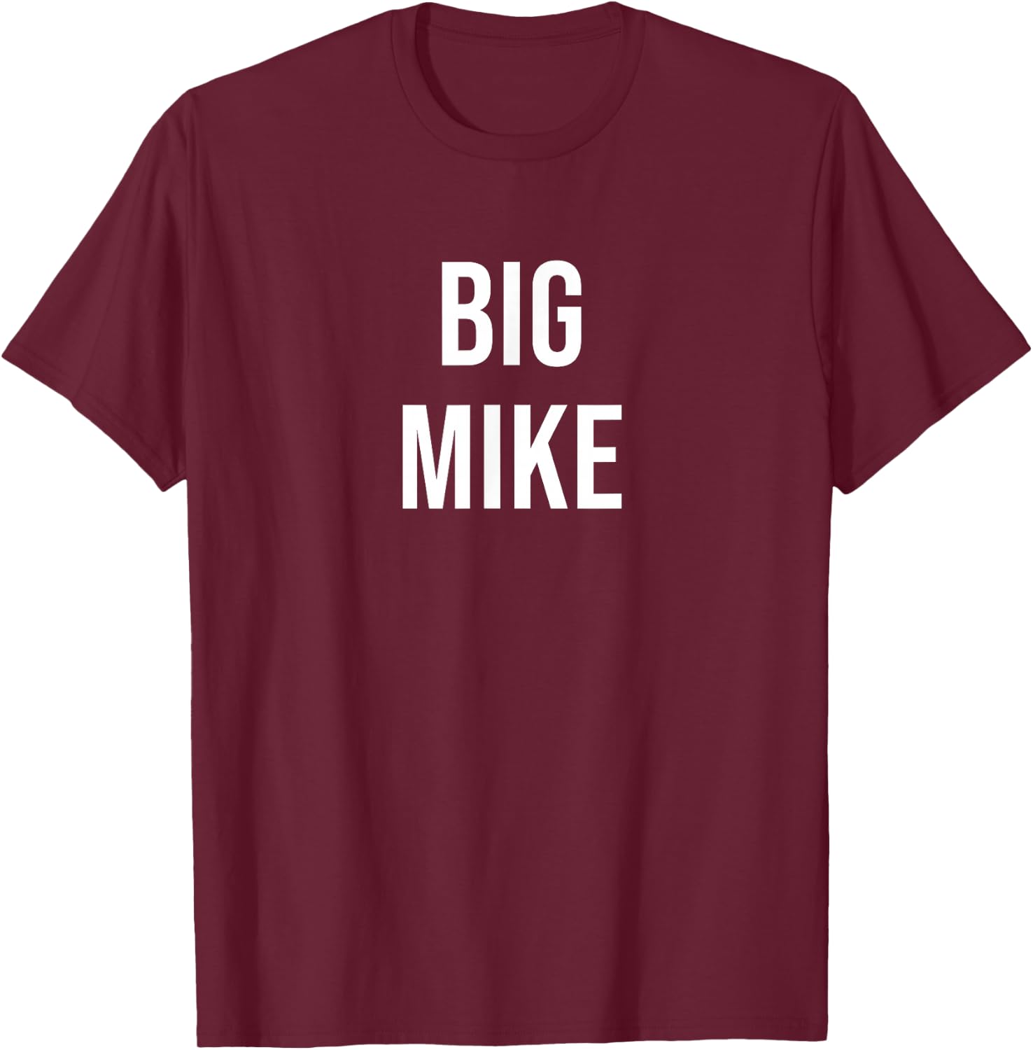 Big Mike T-Shirt - T-Shirt | Maroon