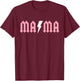 Rock n Roll Mama Birthday Rock Star Matching Family T-Shirt - T-Shirt | Maroon