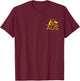 Australia Kangaroo and Emu Coat of Arms Aus Aussie Sports T-Shirt - T-Shirt | Maroon