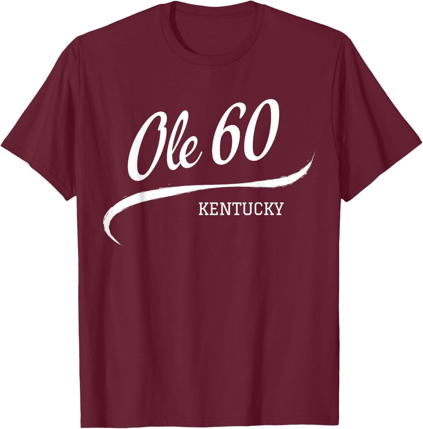Ole 60 T-Shirt - T-Shirt | Maroon