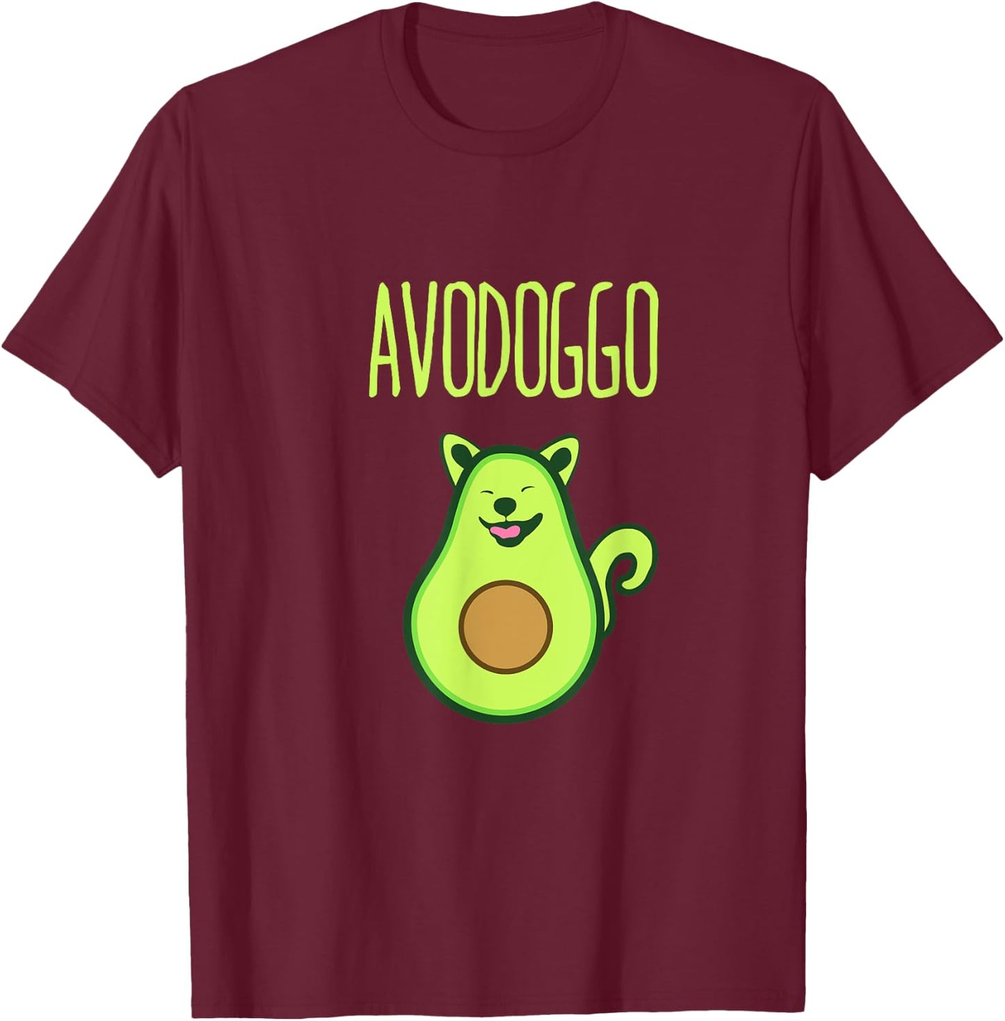 Avodoggo Funny Dog Avocado Cinco De Mayo Cute Women T-Shirt - T-Shirt | Maroon