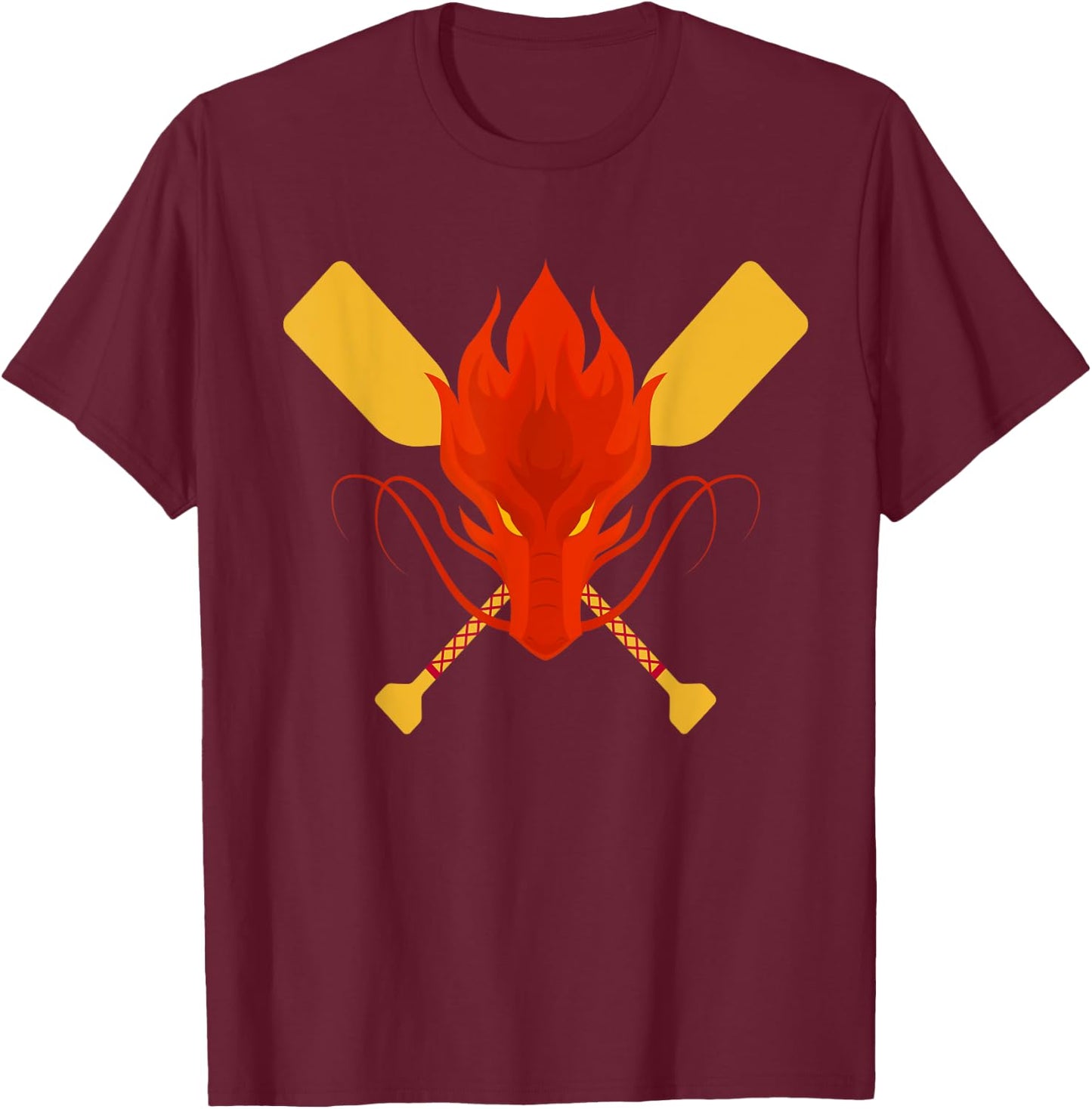 Dragonboat I Dragon Boat Race Water Sports Dragon Boaters T-Shirt - T-Shirt | Maroon