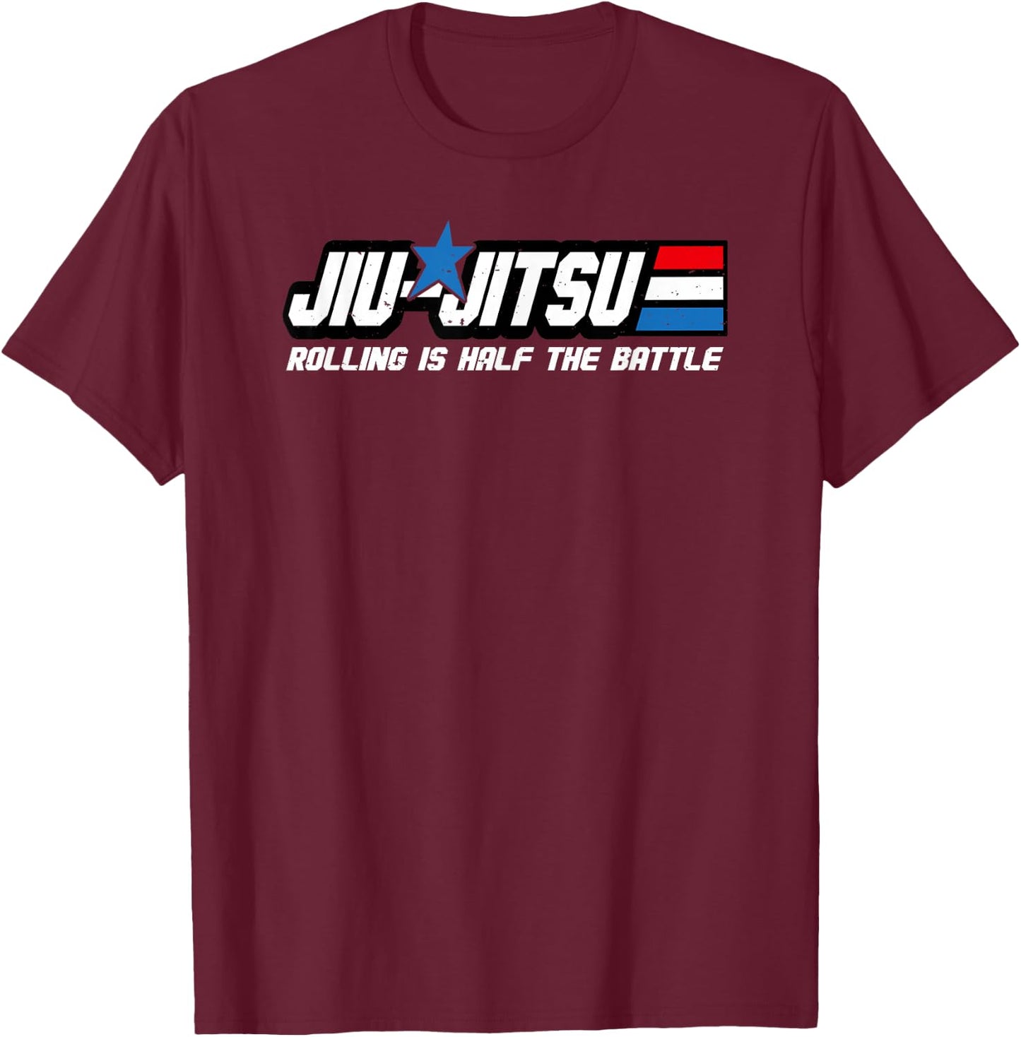Funny Jiu Jitsu T-Shirt - T-Shirt | Maroon