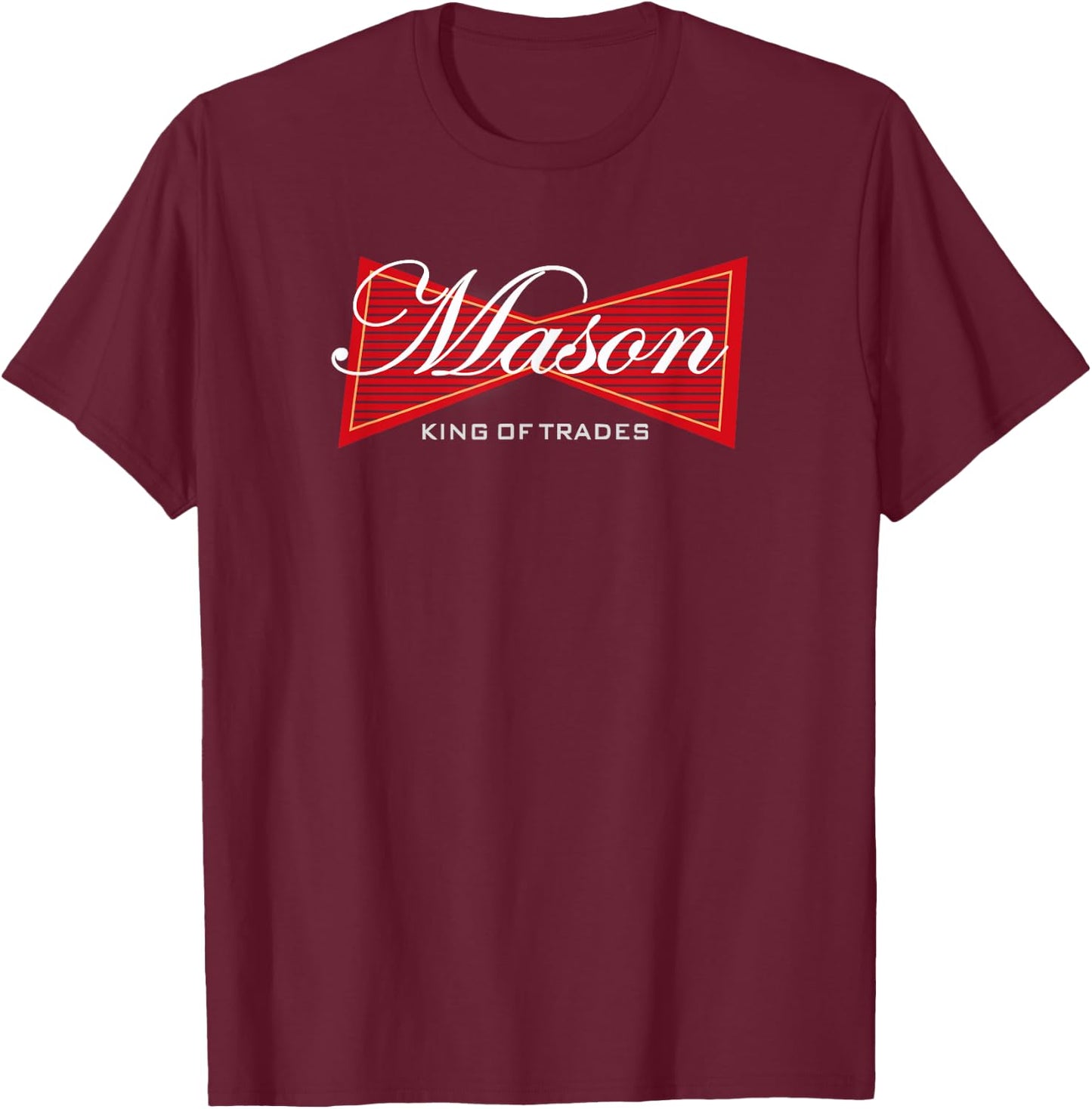 Funny Brick Mason Bricklayer Masonry Gift T-Shirt - T-Shirt | Maroon