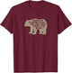 People in sleeping bags are like soft tacos for bears T-Shirt - T-Shirt | Maroon