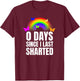 Sharted Joke Sharting Pants Shart Funny Embarrassing Airport T-Shirt - T-Shirt | Maroon