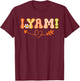 She's My Sweet Potato I Yam Thanksgiving Autumn Couple Women T-Shirt - T-Shirt | Maroon