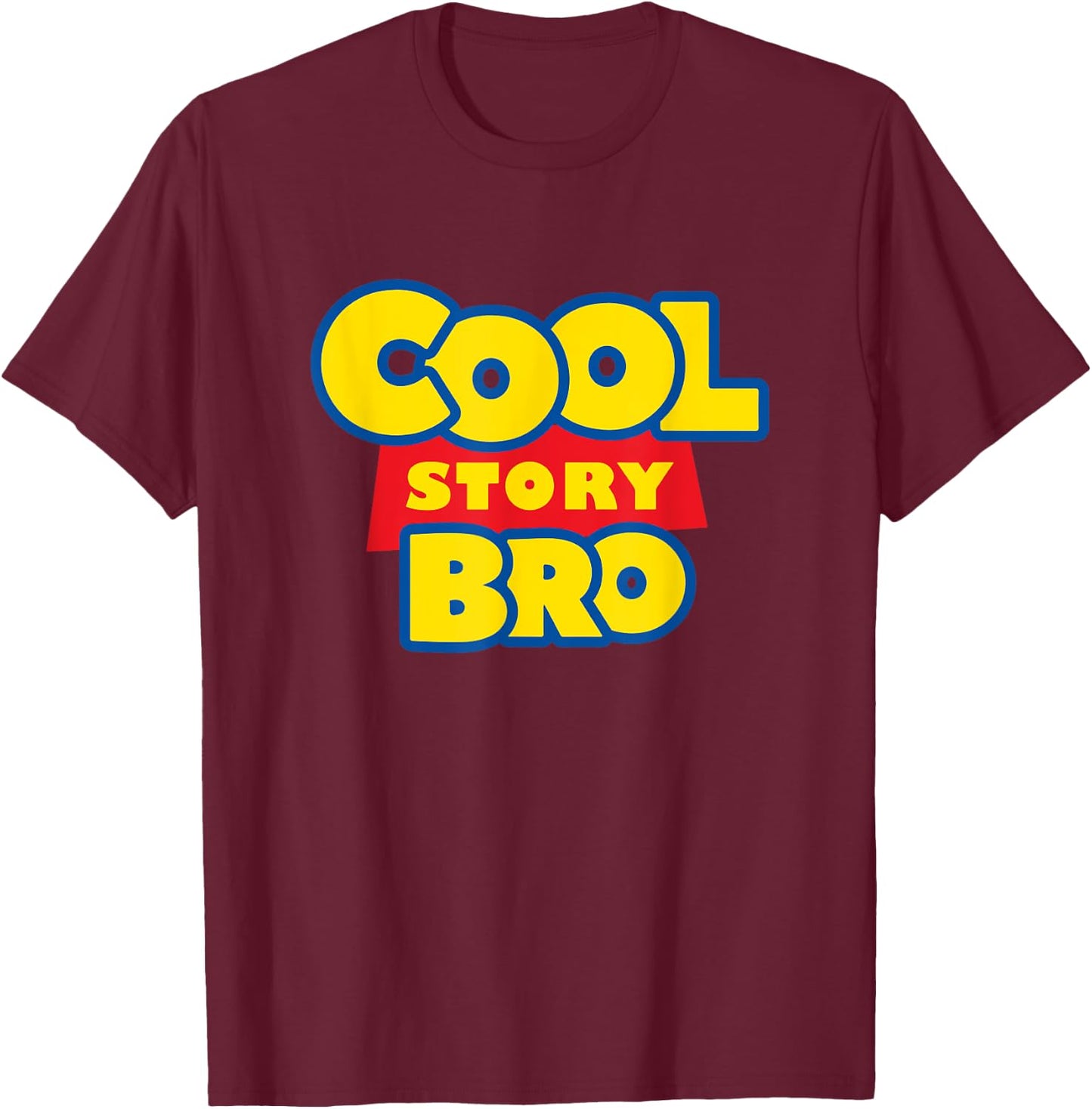 Cool Story Bro, funny sarcastic parody kids toys animation T-Shirt - T-Shirt | Maroon