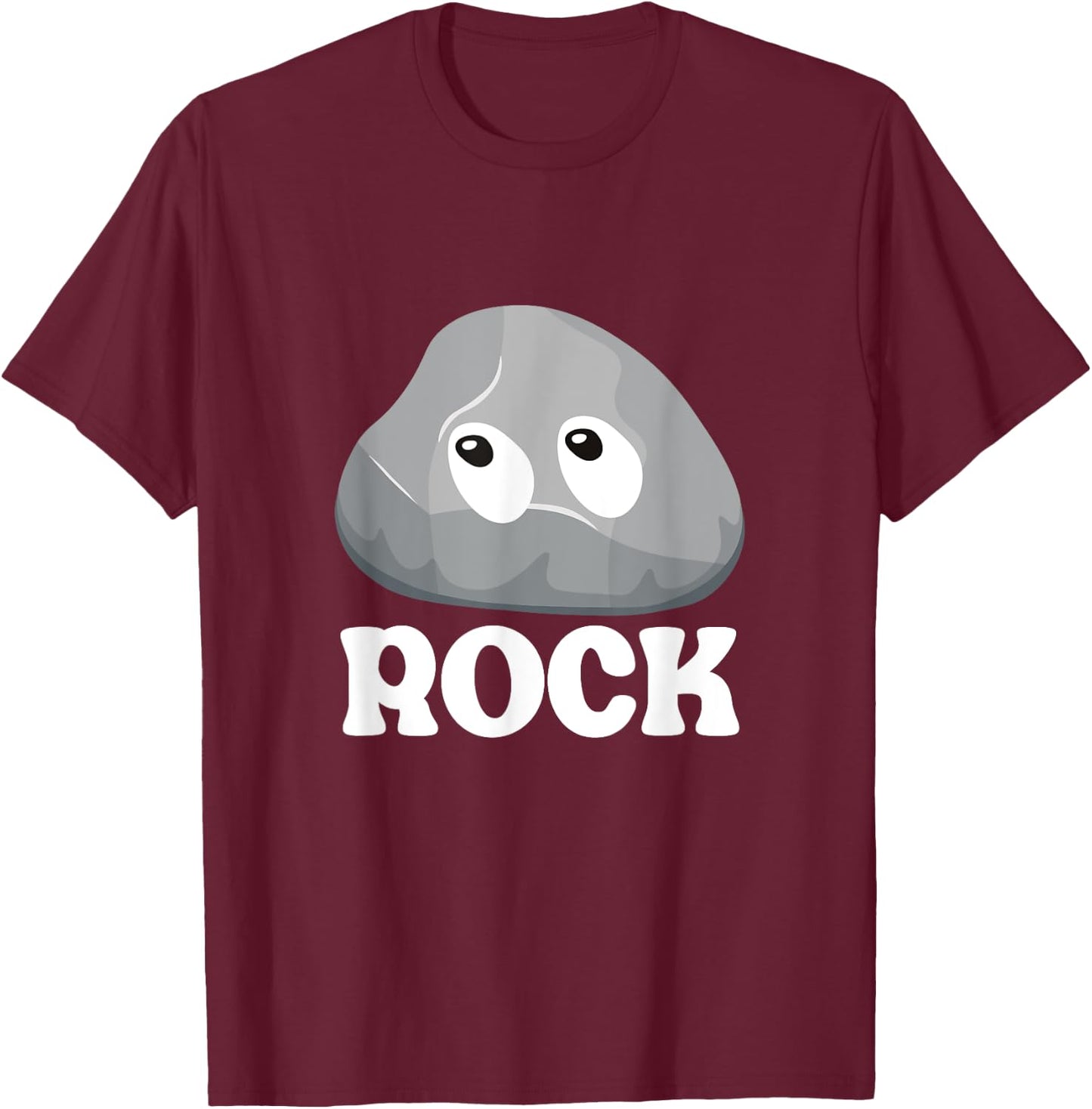 Rock Paper Scissors Matching Halloween Costumes T-Shirt - T-Shirt | Maroon