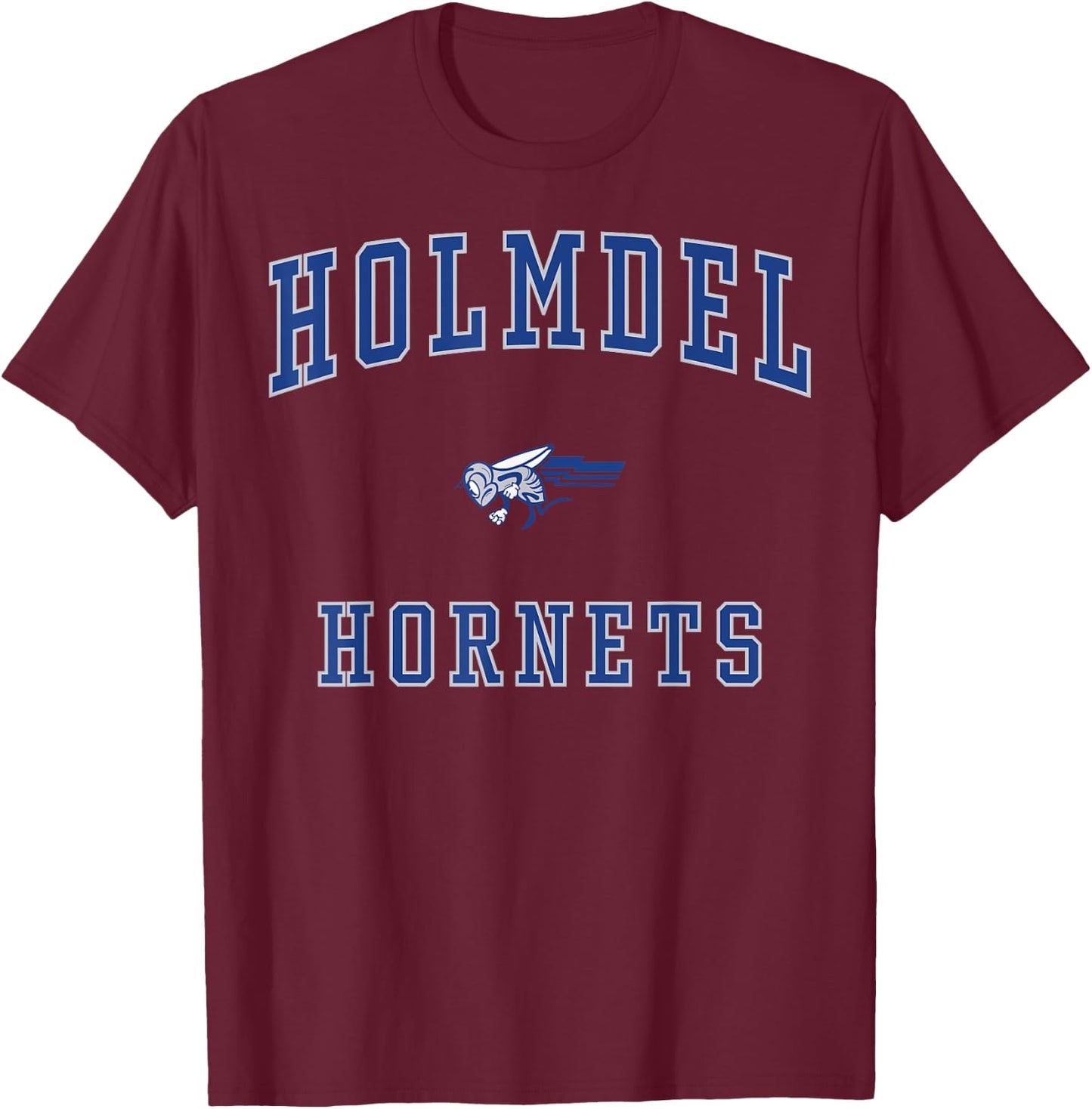 Holmdel High School Hornets T-Shirt - T-Shirt | Maroon