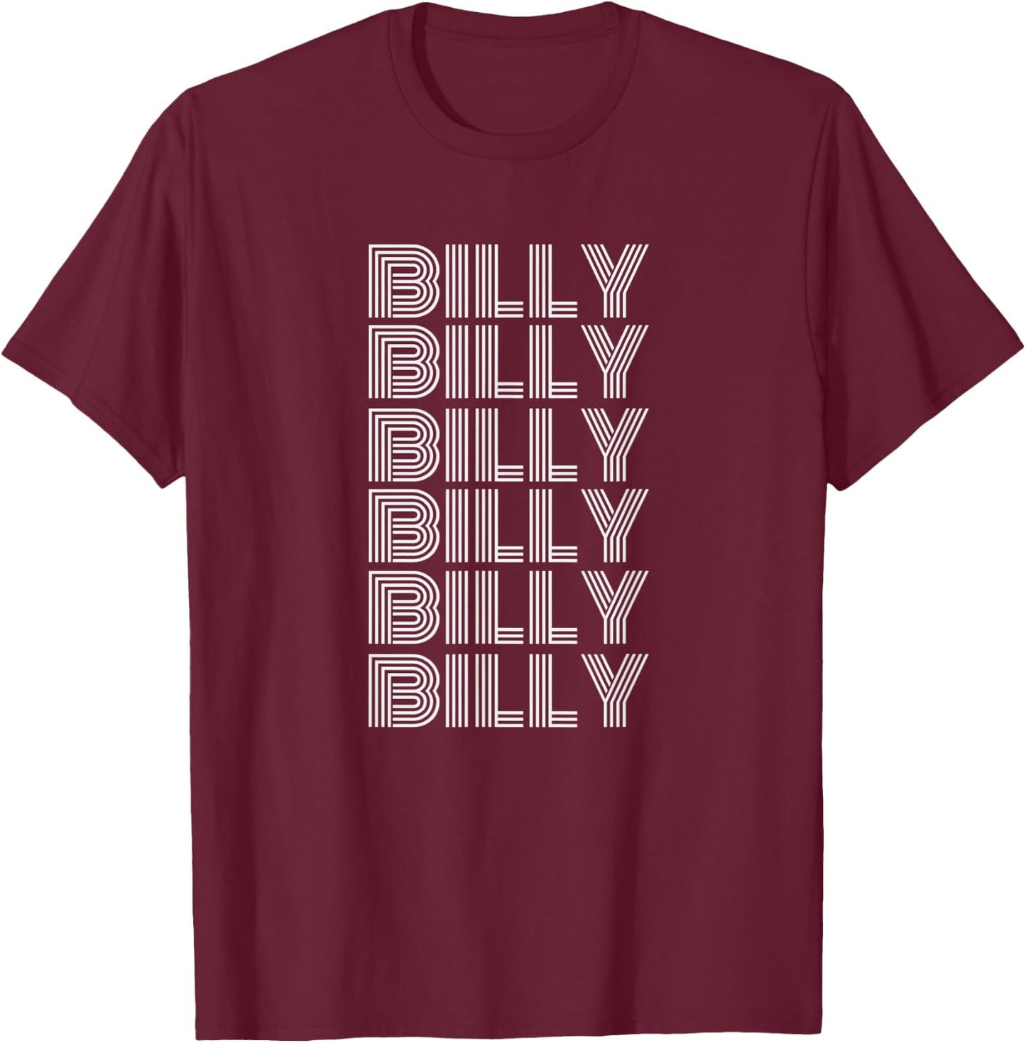 Retro Style Billy T-Shirt - T-Shirt | Maroon