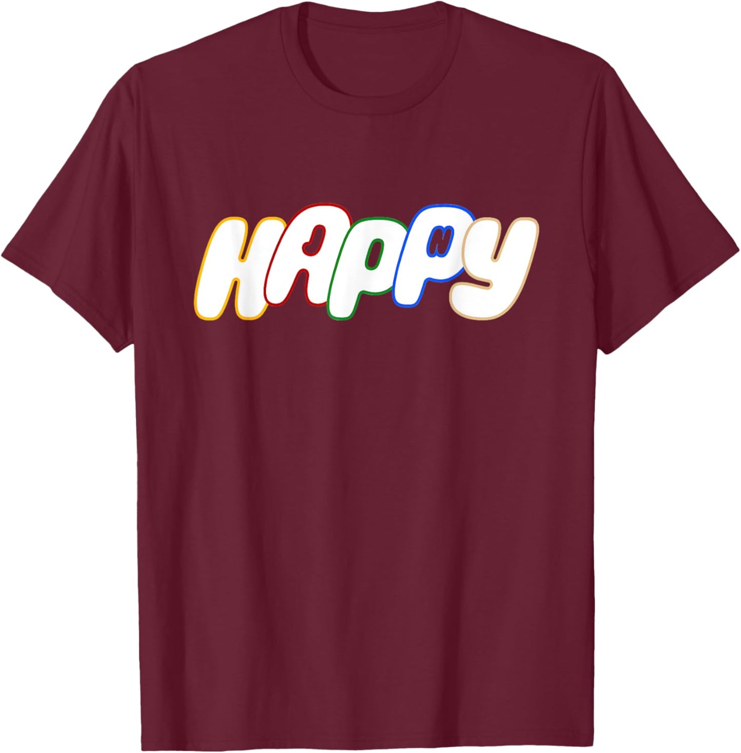 Super Tuna Jin Happy Wootteo Cute K-pop T-Shirt - T-Shirt | Maroon
