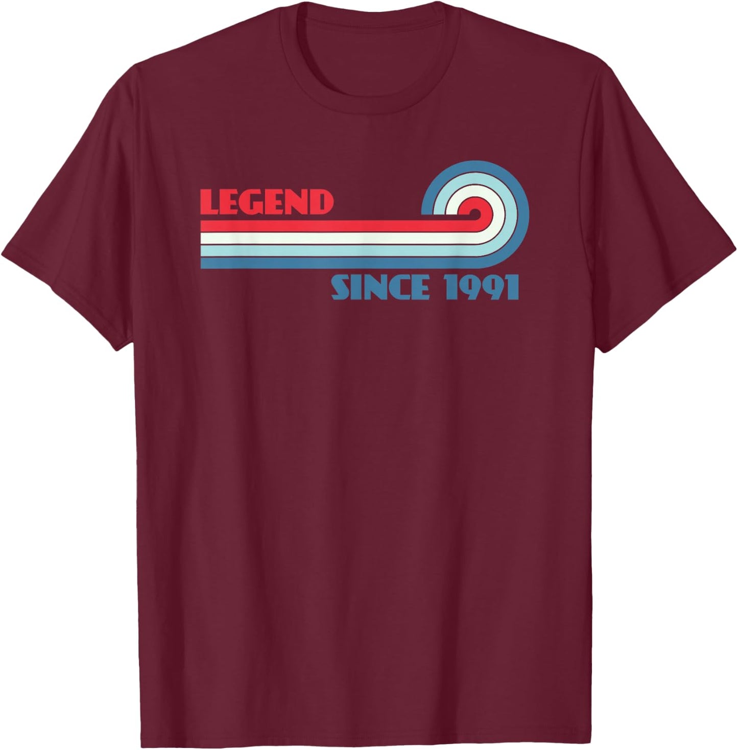Legend Since 1991 T-Shirt - T-Shirt | Maroon