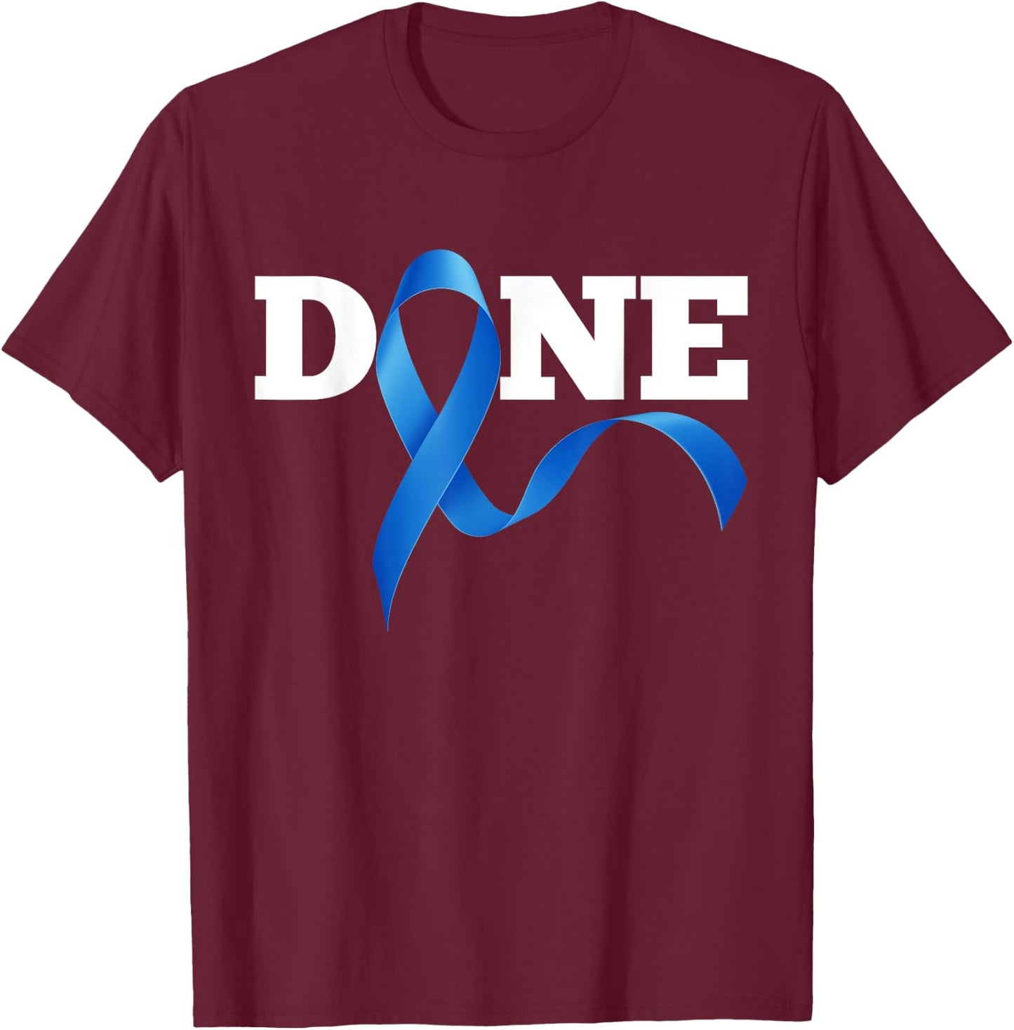 Last Day Of Chemo Radiation Prostate Cancer Survivor T-Shirt - T-Shirt | Maroon