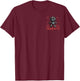 Thinking of You Voodoo Doll Creepy Halloween Minimalist T-Shirt - T-Shirt | Maroon