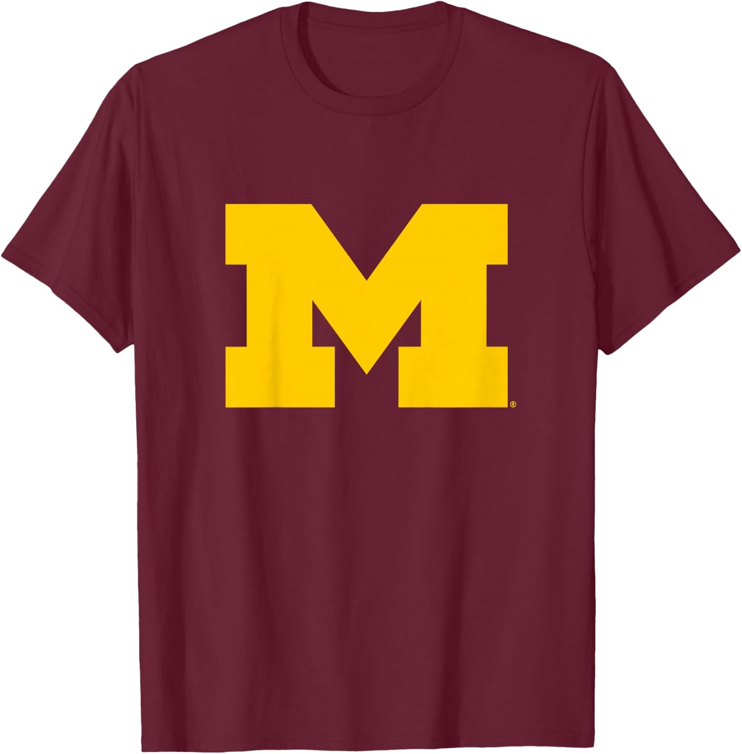 Kids University of Michigan Wolverines U of M Primary Logo T-Shirt - T-Shirt | Maroon