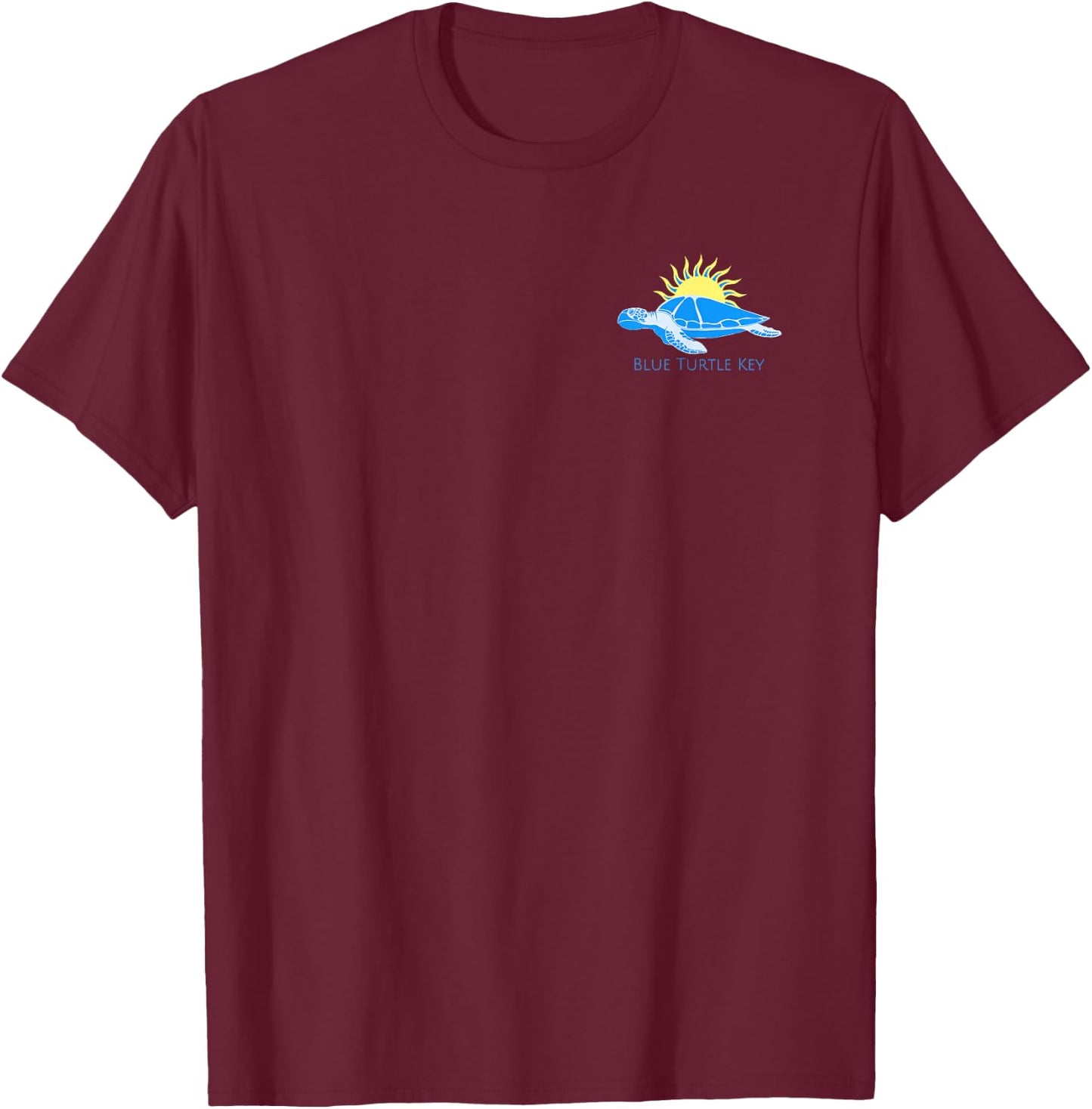 Dive Cozumel Mexico Stingray Manta Ray (2-Sided) T-Shirt - T-Shirt | Maroon