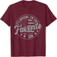 It's Official I'm The Favorite Son Funny Vintage T-Shirt - T-Shirt | Maroon