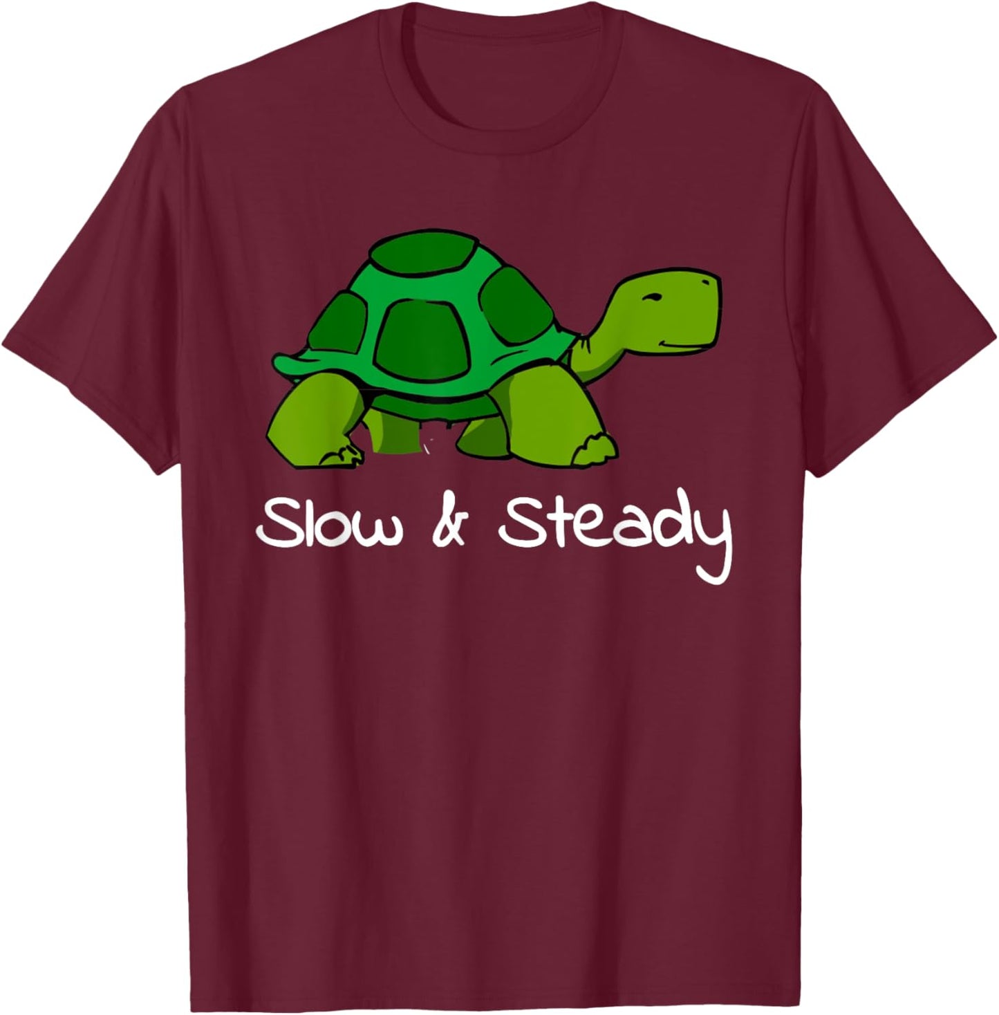 Slow & Steady T-Shirt - T-Shirt | Maroon