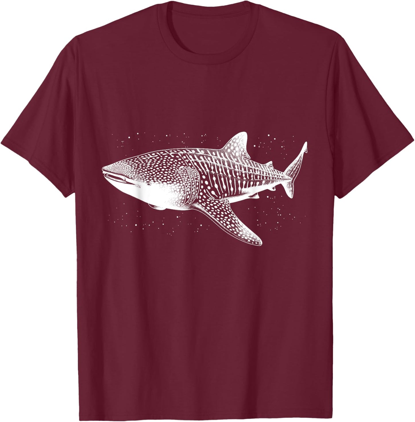 Whale Shark T-Shirt - T-Shirt | Maroon