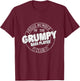 The Grumpy Bass Player Club T-Shirt - T-Shirt | Maroon
