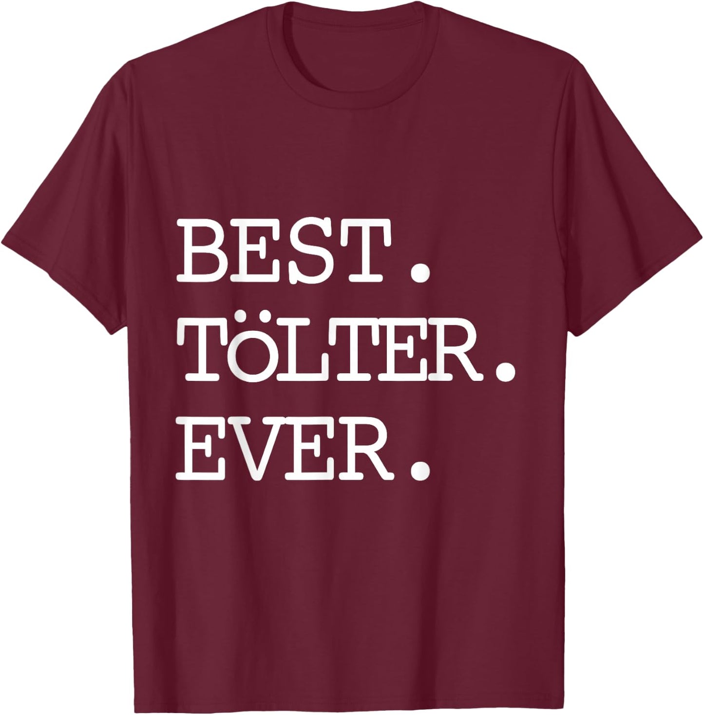 Icelandic Horse Best Tolter Pony Breed Riders Kids Women Men T-Shirt - T-Shirt | Maroon