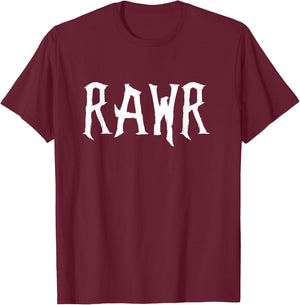 Rawr Emo T-Shirt - T-Shirt | Maroon