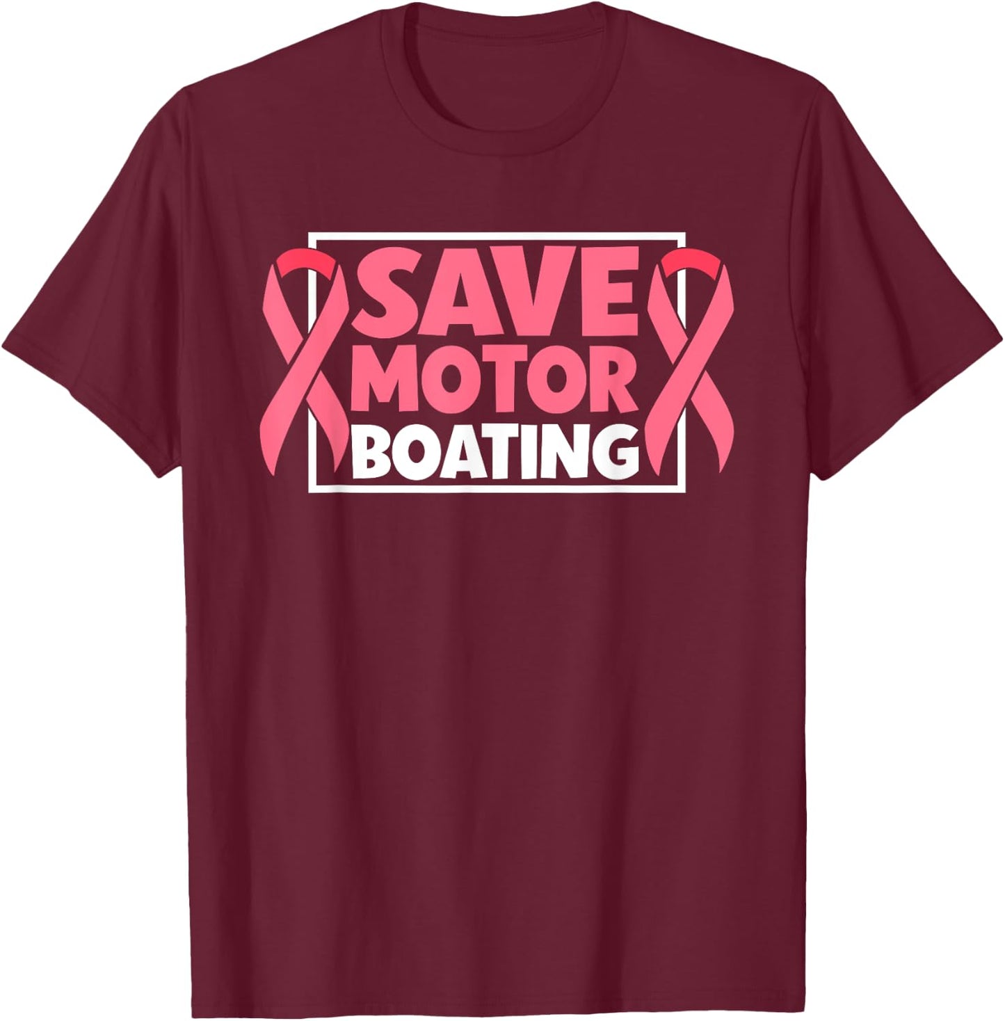 I Love Motor Boating Motorboating Nitro Boat Clothing T-Shirt - T-Shirt | Maroon