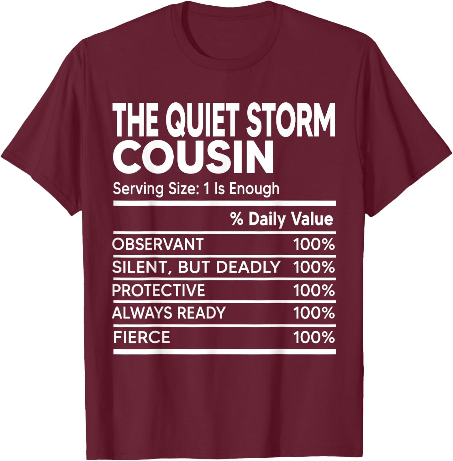 Member Of The Crazy Cousin Crew Matching Family Funny Facts T-Shirt - T-Shirt | Maroon