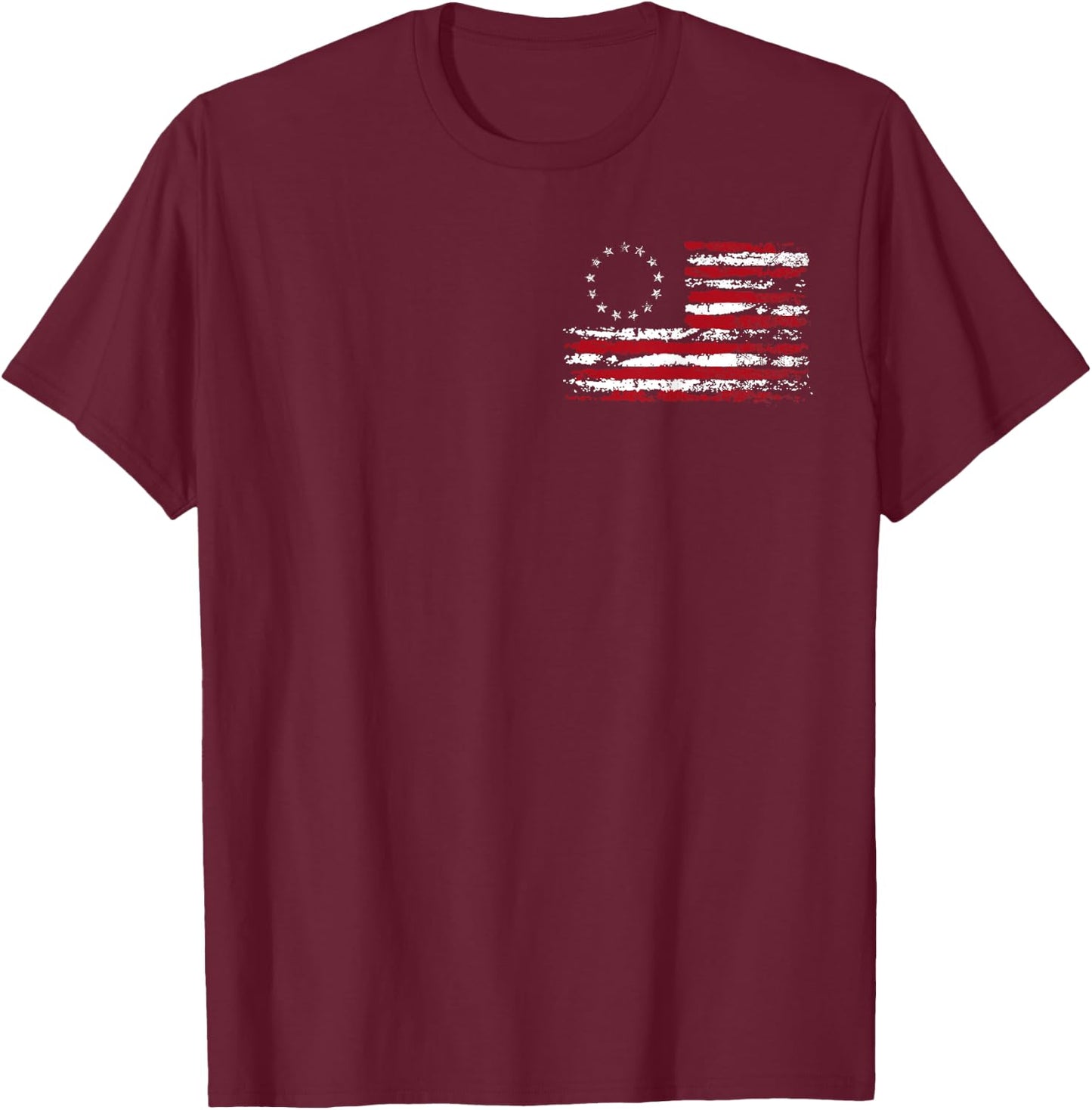 Double Sided Front And Back- I'm Voting Convicted Felon 2024 T-Shirt - T-Shirt | Maroon