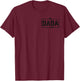 Dada Est. 2024 Dada 2024 Logo New Dad Fathers Day T-Shirt - T-Shirt | Maroon
