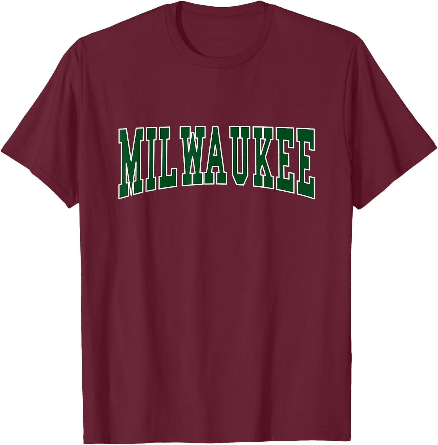 MILWAUKEE - Hometown Pride - Throwback Design - Classic T-Shirt - T-Shirt | Maroon
