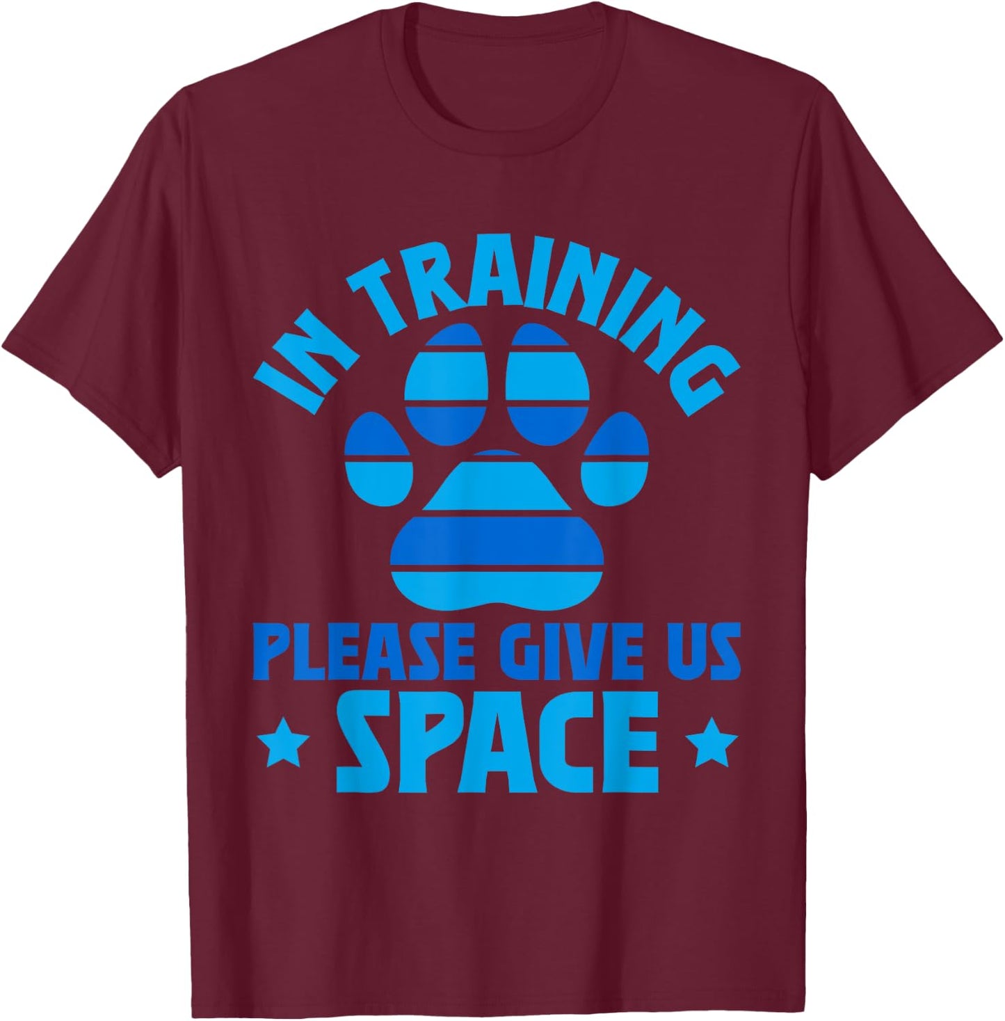 Dog Trainer In Training | Service Dog Trainer Women Kids T-Shirt - T-Shirt | Maroon