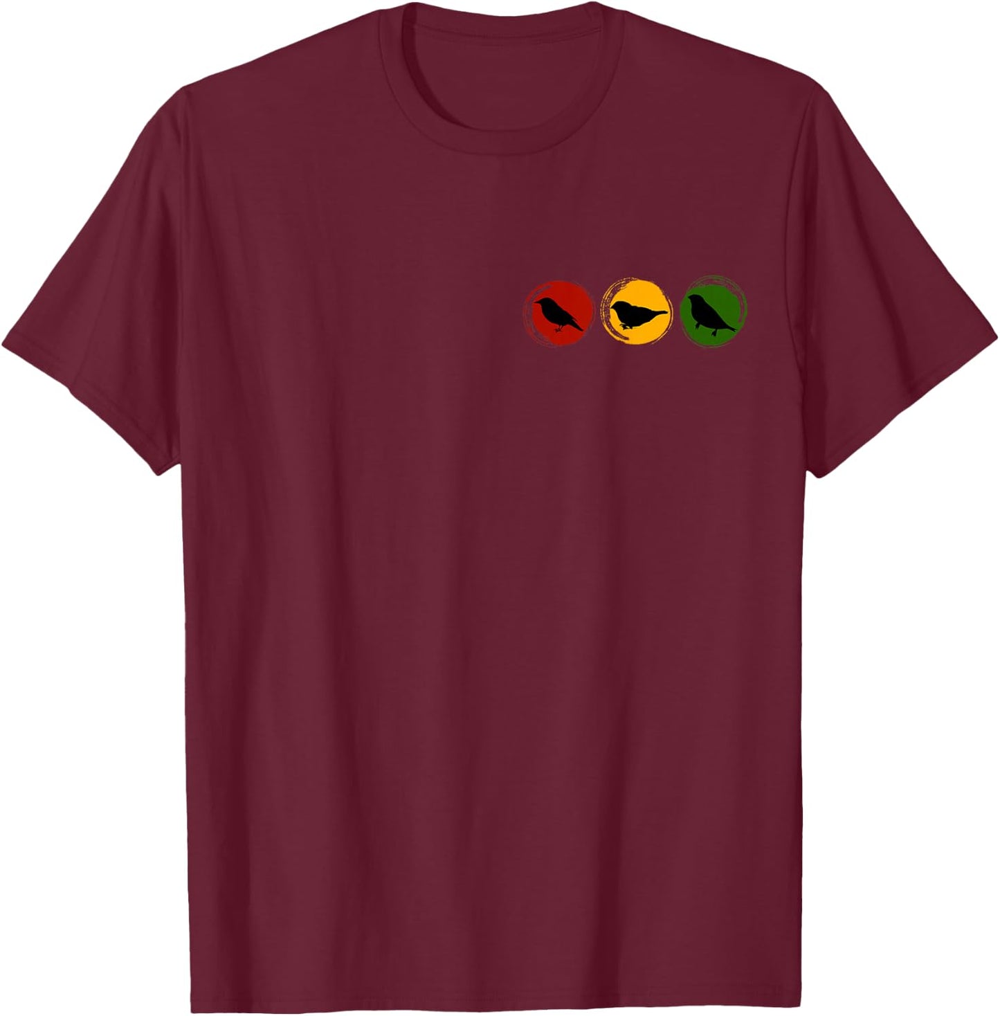 Good Rastafari Music Vibes Only Rasta Jamaica Reggae T-Shirt - T-Shirt | Maroon