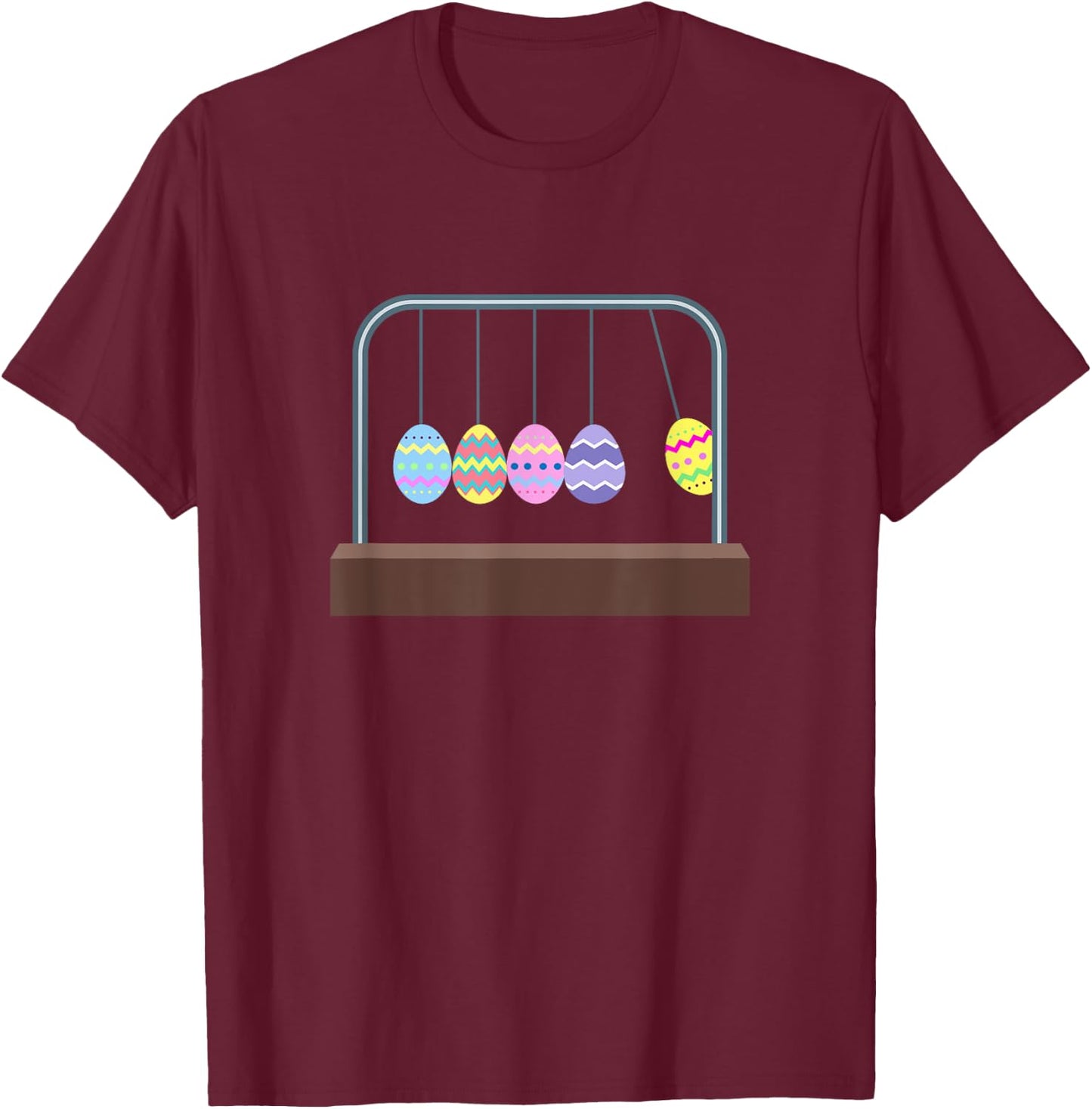 Funny Easter Shirt - Easter Science Shirt T-Shirt - T-Shirt | Maroon