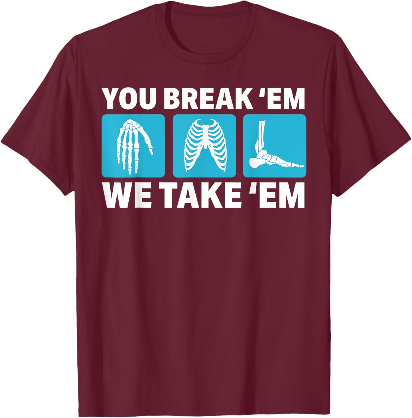 Vintage Radiology Technician Radiologist Expert T-Shirt - T-Shirt | Maroon
