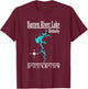 Modern Barren River Lake - Kentucky T-Shirt - T-Shirt | Maroon