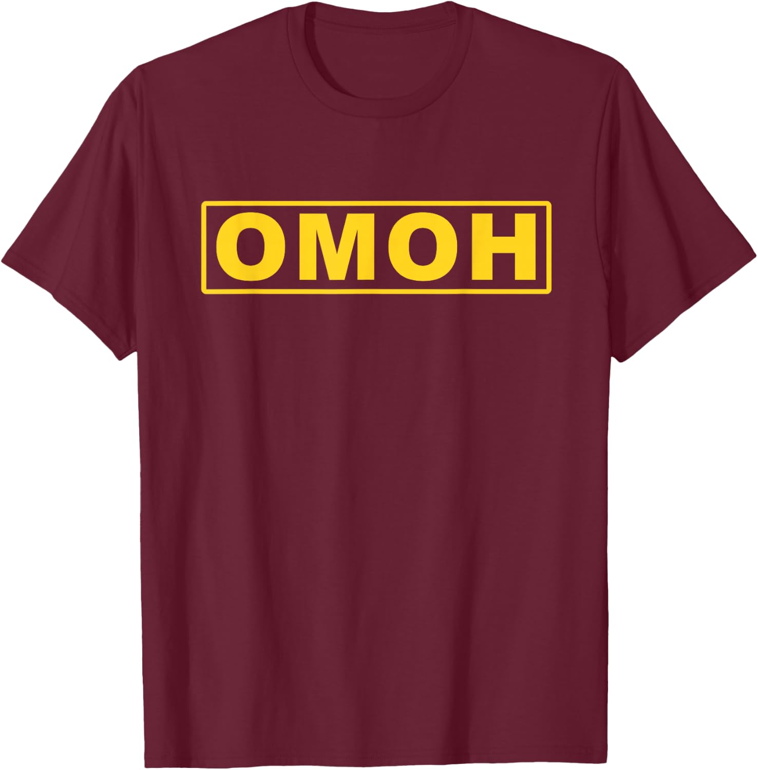 Soviet Union Agent Agents Cops Cop Russian OMOH Police OMON T-Shirt - T-Shirt | Maroon